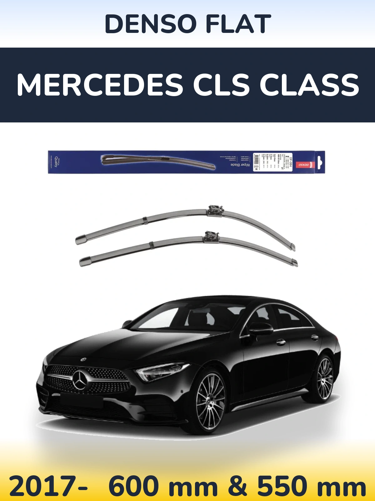 Ștergătoare Denso Flat pentru Mercedes CLS Class