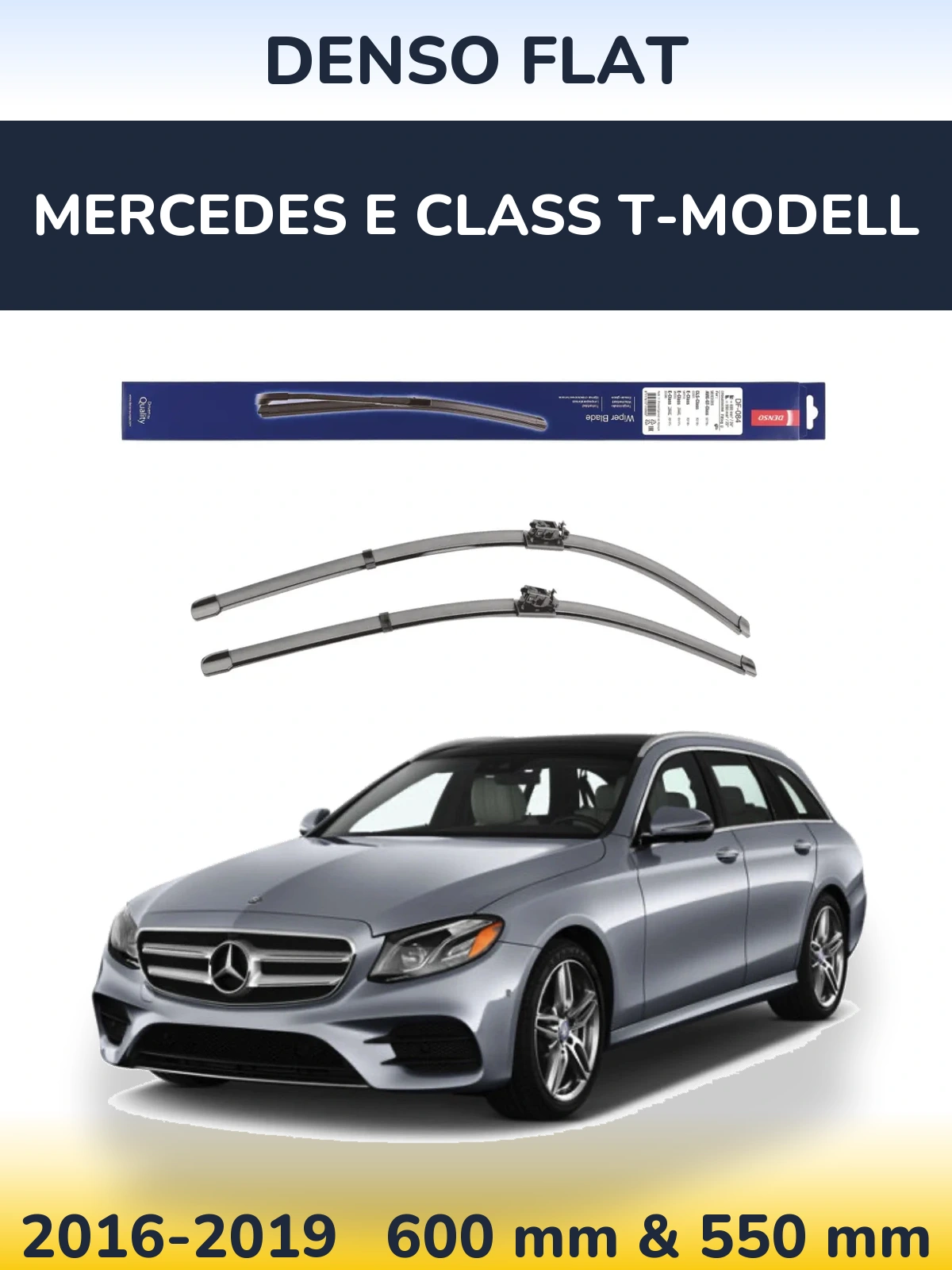 Ștergătoare Denso Flat pentru Mercedes E Class T-Modell
