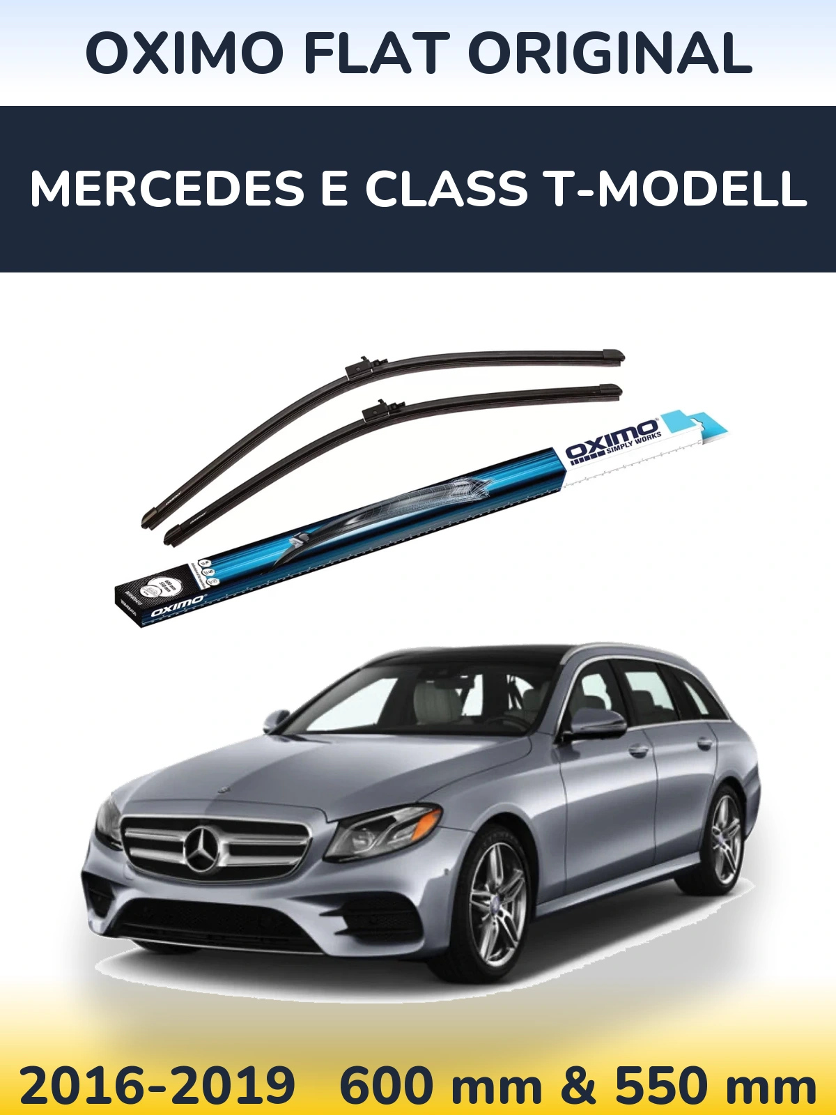 Ștergătoare Oximo Flat Original pentru Mercedes E Class T-Modell