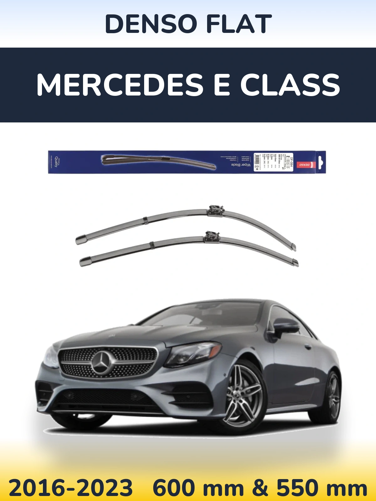 Ștergătoare Denso Flat pentru Mercedes E Class