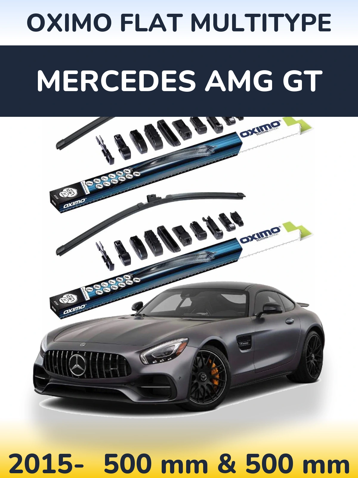 Ștergătoare Oximo Flat MultiTipe pentru Mercedes AMG GT