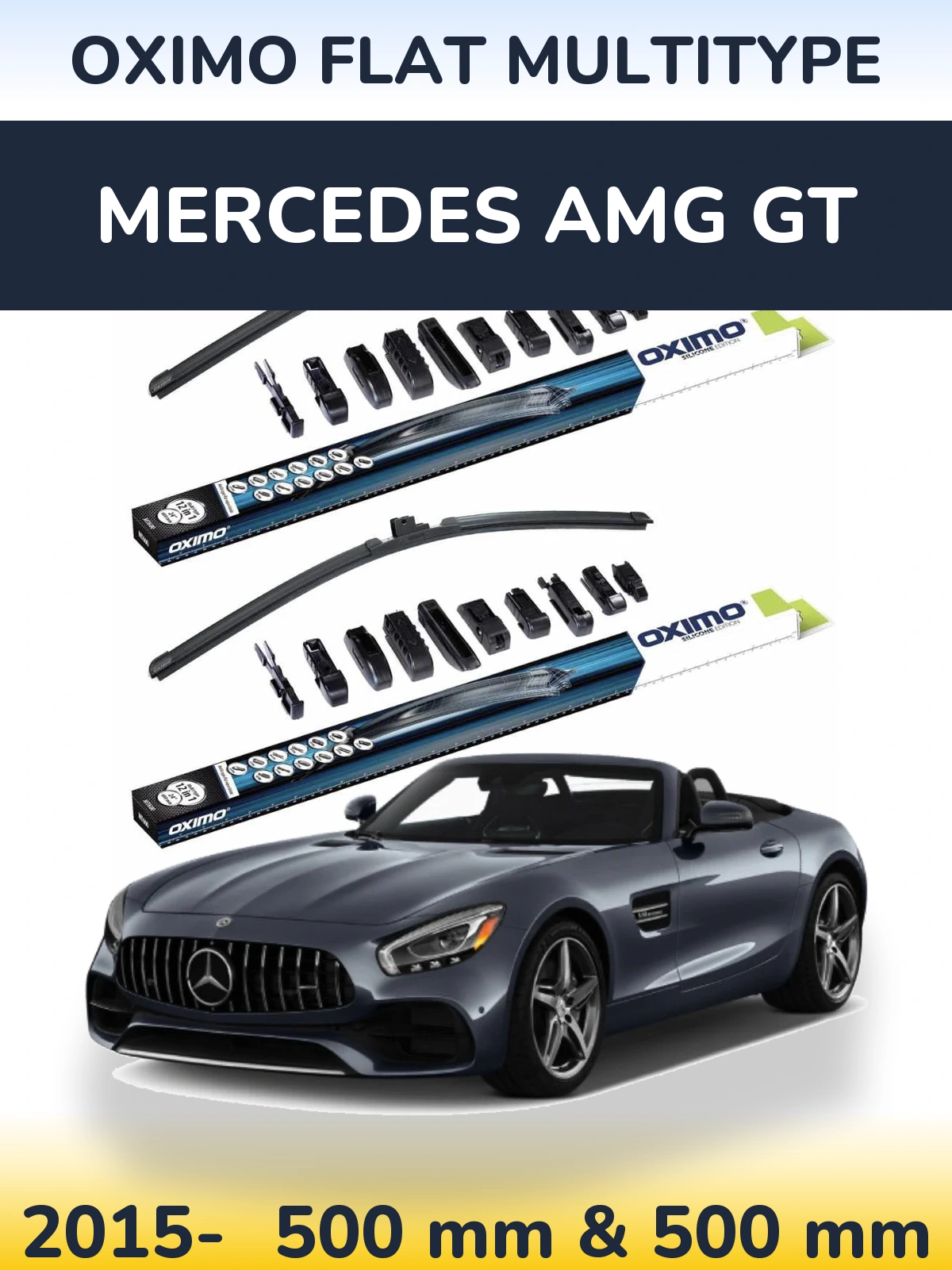 Ștergătoare Oximo Flat MultiTipe pentru Mercedes AMG GT