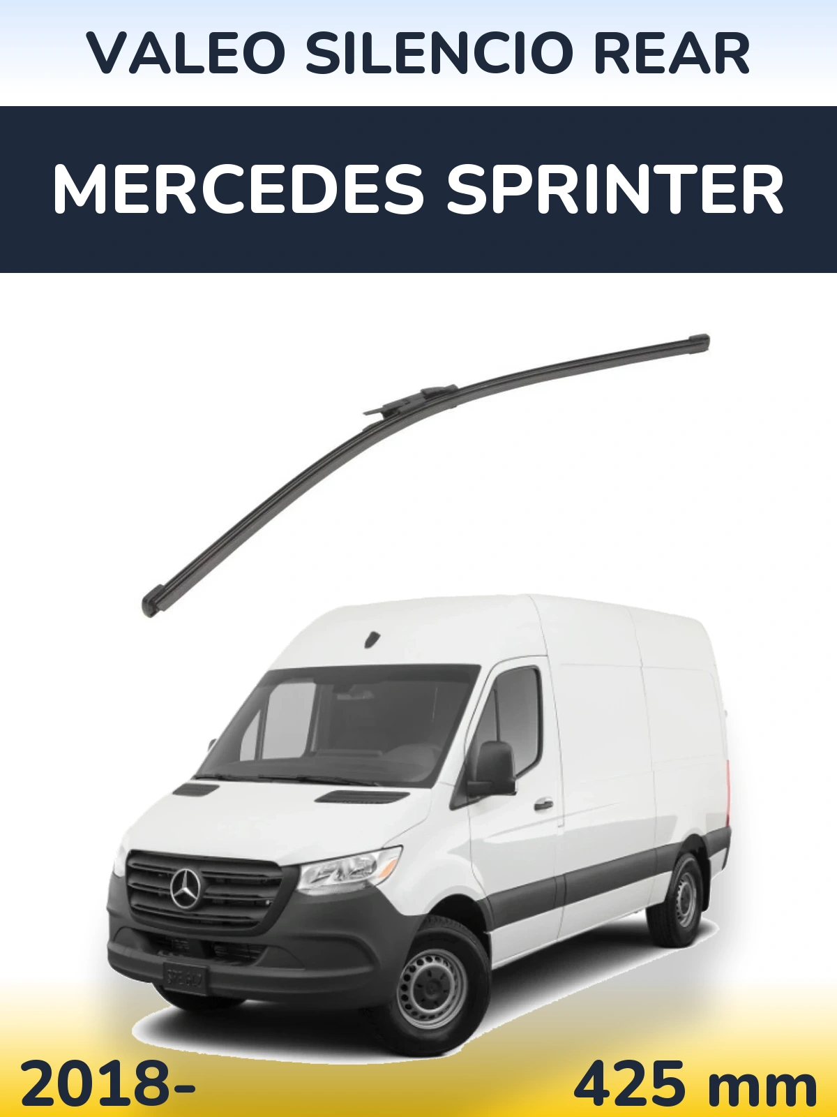Ștergătoare Valeo Silencio Rear pentru Mercedes Sprinter