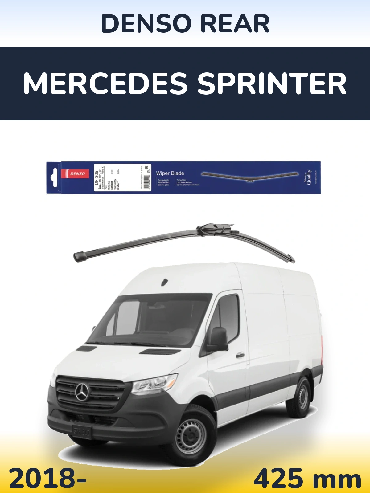 Ștergătoare Denso Rear pentru Mercedes Sprinter