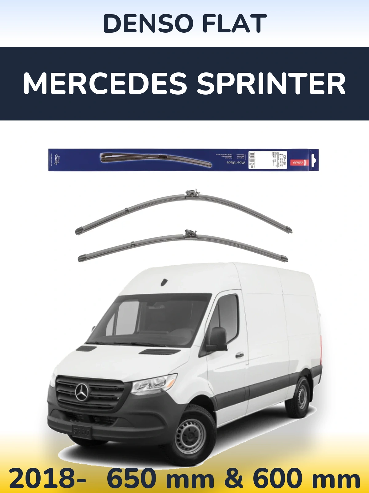 Ștergătoare Denso Flat pentru Mercedes Sprinter