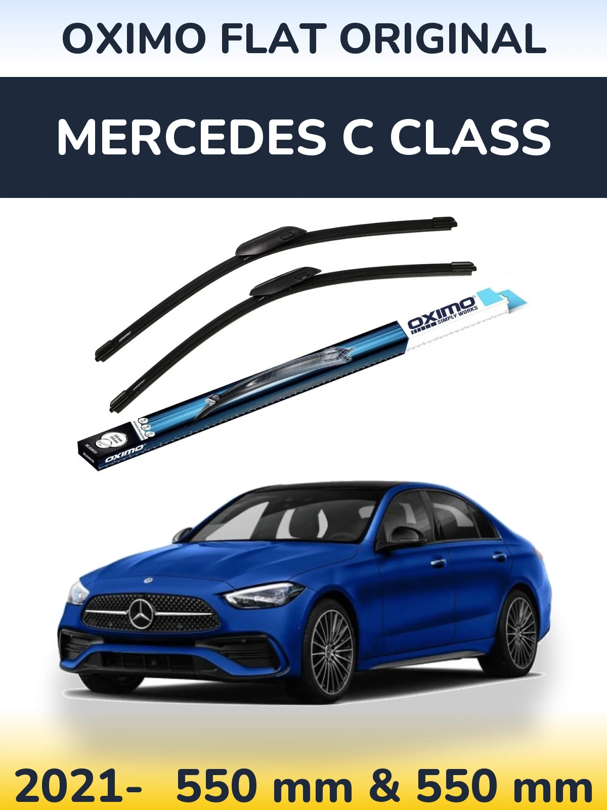 Ștergătoare Oximo Flat Original pentru Mercedes C Class
