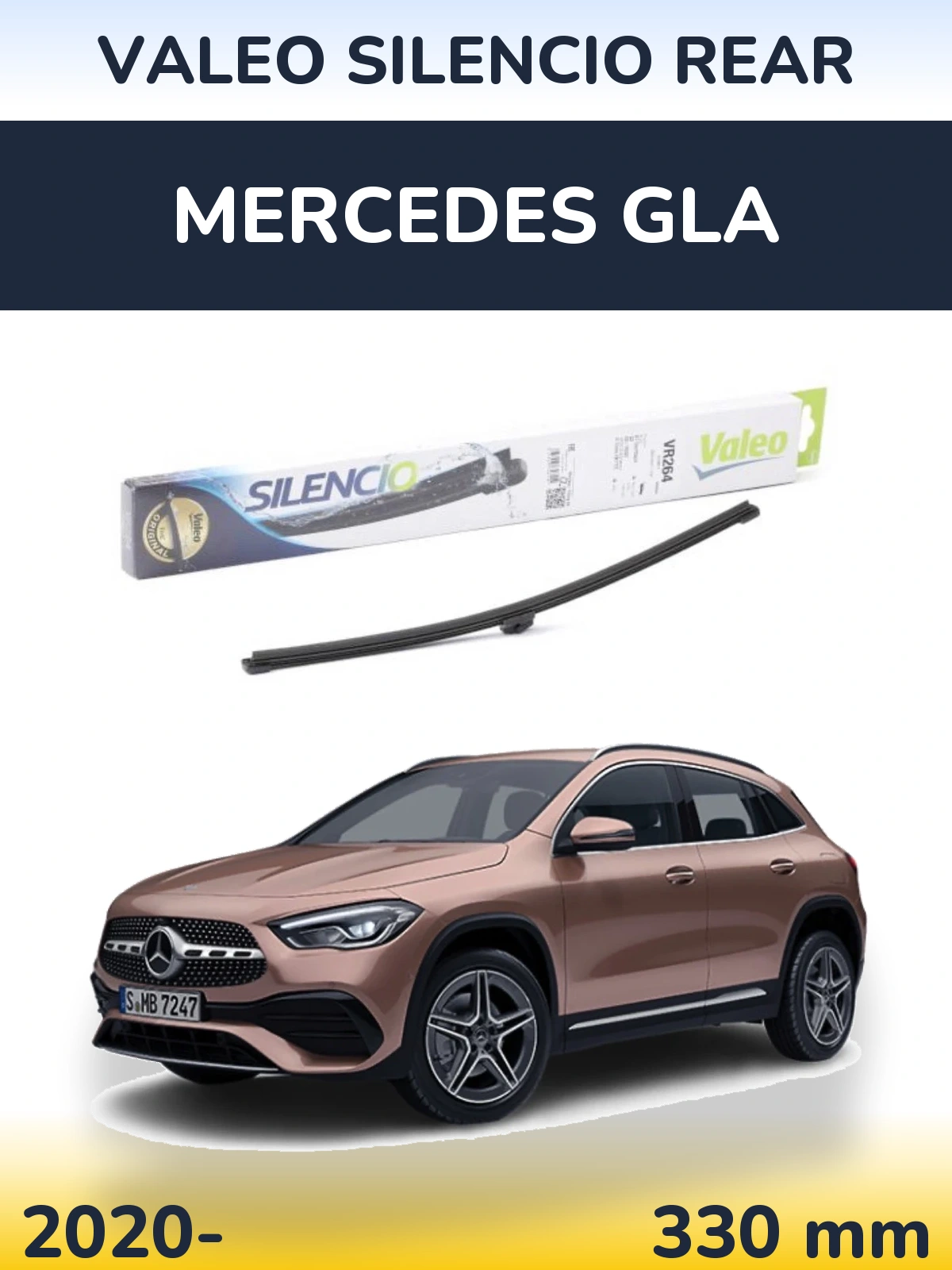 Ștergătoare Valeo Silencio Rear pentru Mercedes GLA