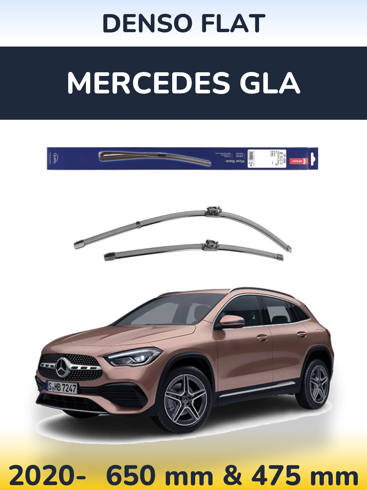 Ștergătoare Denso Flat pentru Mercedes GLA