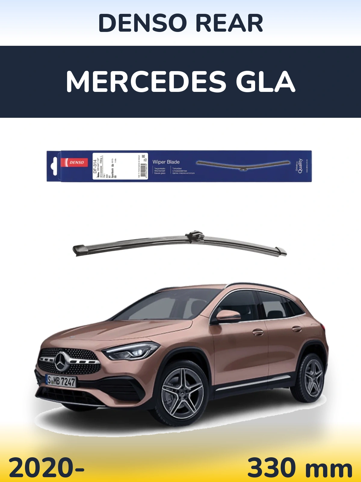 Ștergătoare Denso Rear pentru Mercedes GLA