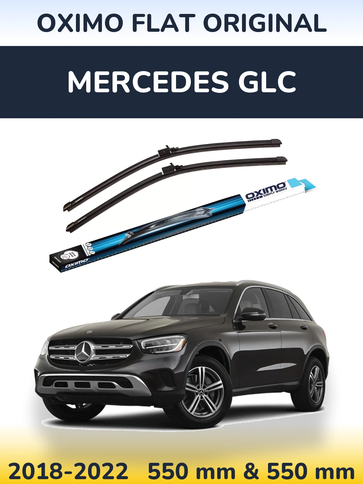 Ștergătoare Oximo Flat Original pentru Mercedes GLC