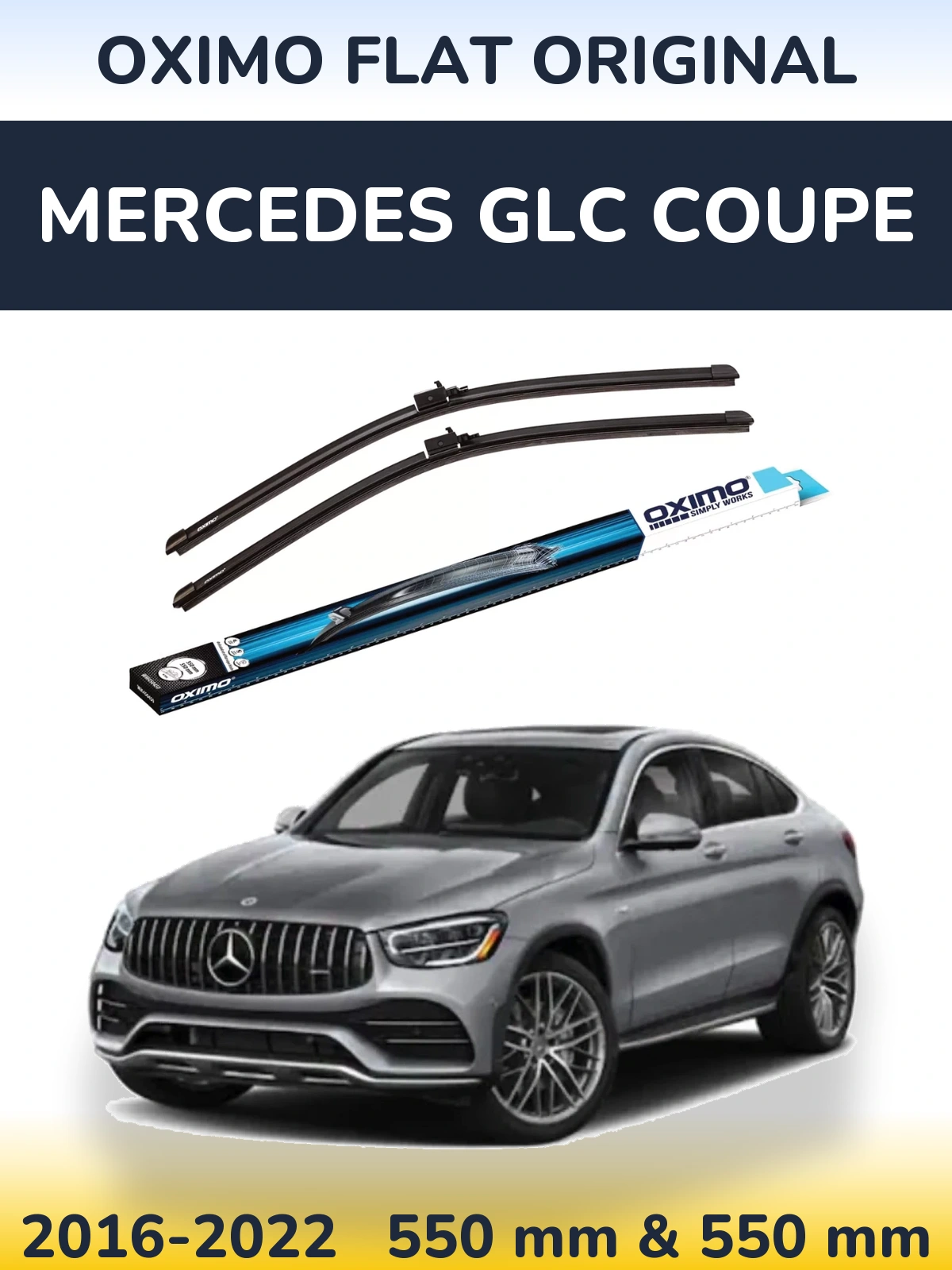 Ștergătoare Oximo Flat Original pentru Mercedes GLC Coupe