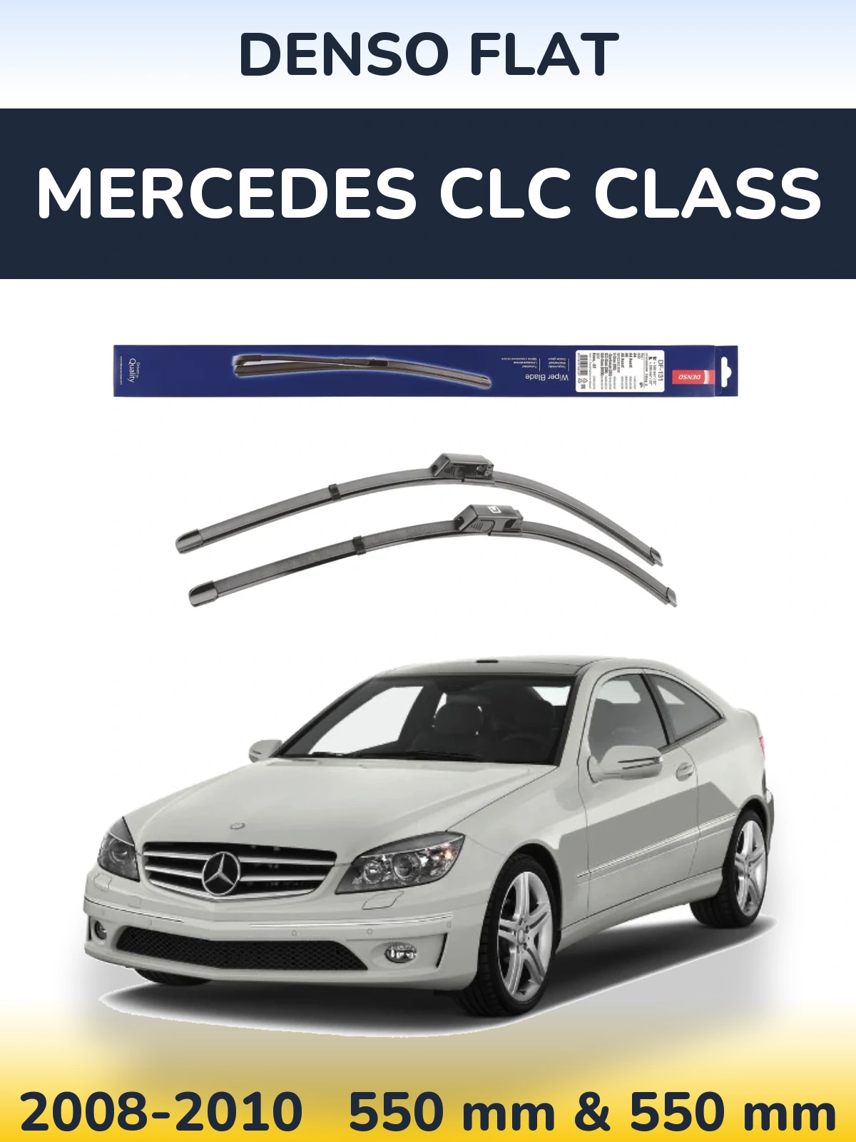 Ștergătoare Denso Flat pentru Mercedes CLC Class