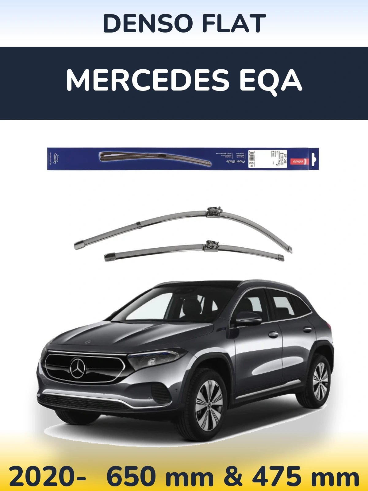 Ștergătoare Denso Flat pentru Mercedes EQA