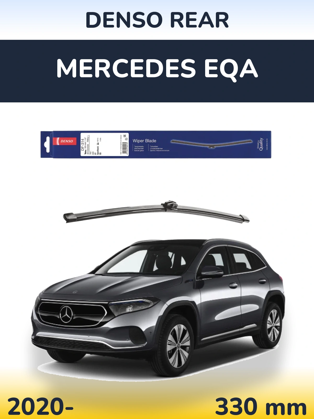 Ștergătoare Denso Rear pentru Mercedes EQA
