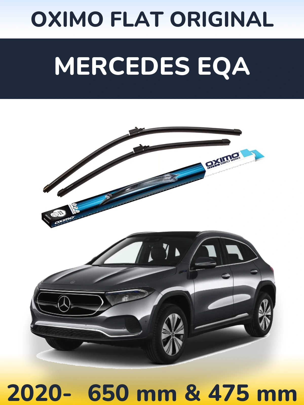 Ștergătoare Oximo Flat Original pentru Mercedes EQA