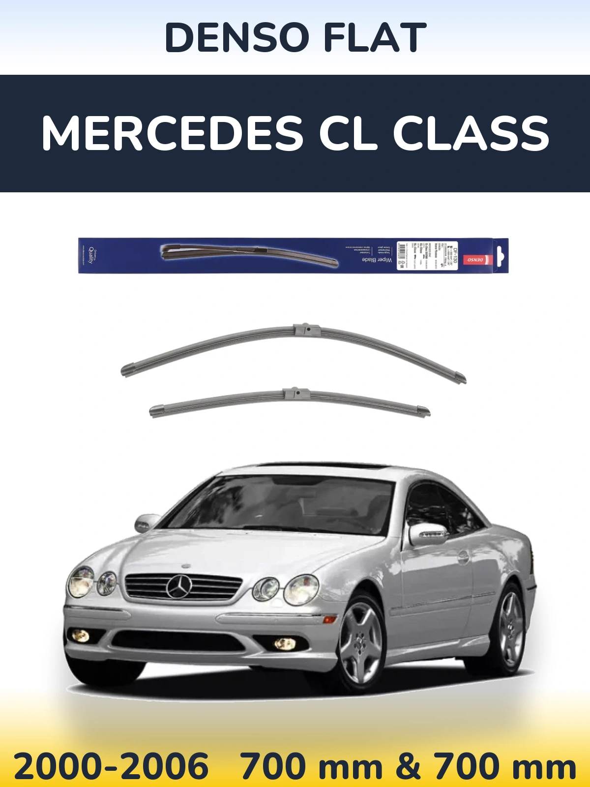 Ștergătoare Denso Flat pentru Mercedes CL Class