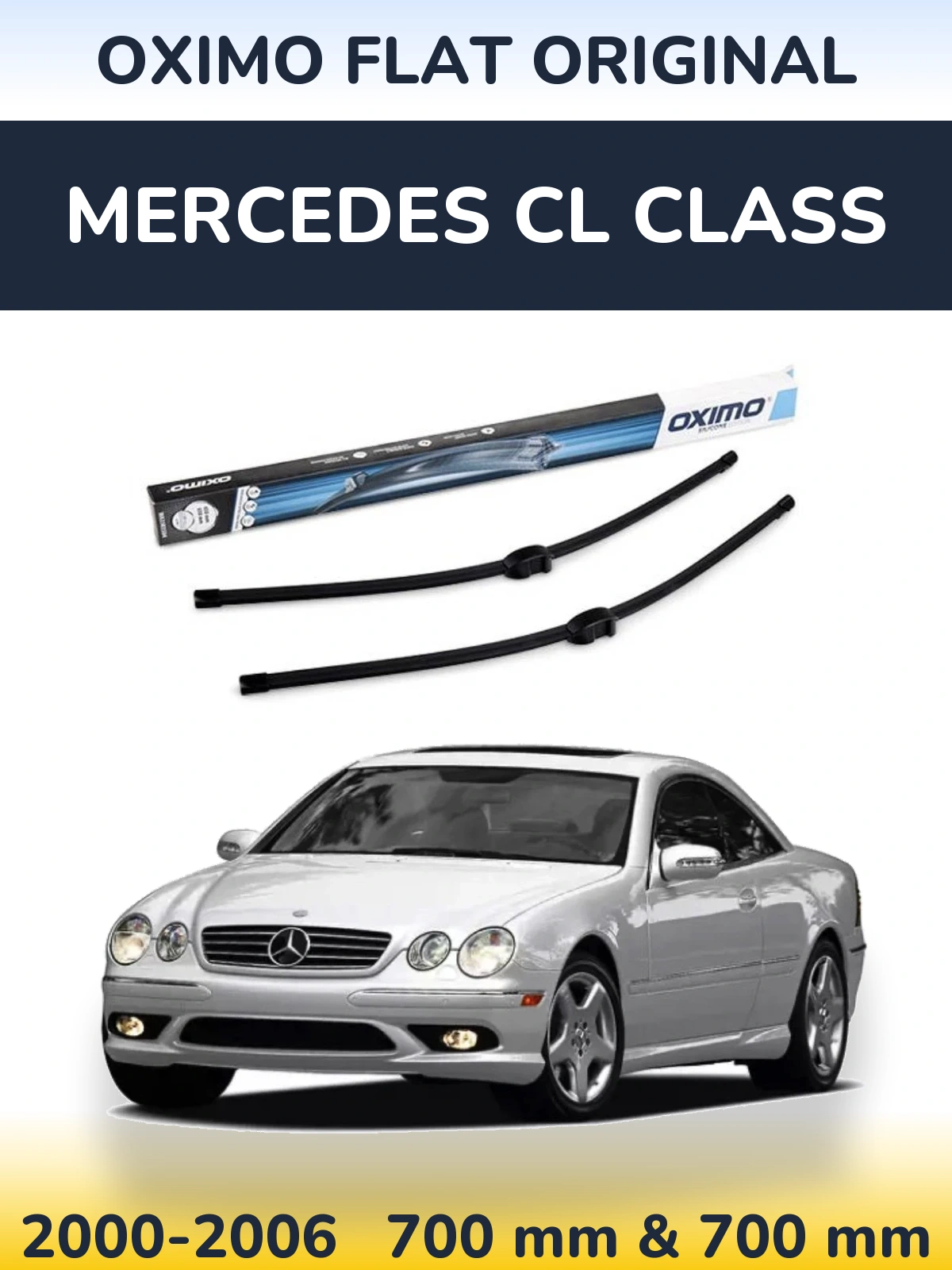 Ștergătoare Oximo Flat Original pentru Mercedes CL Class