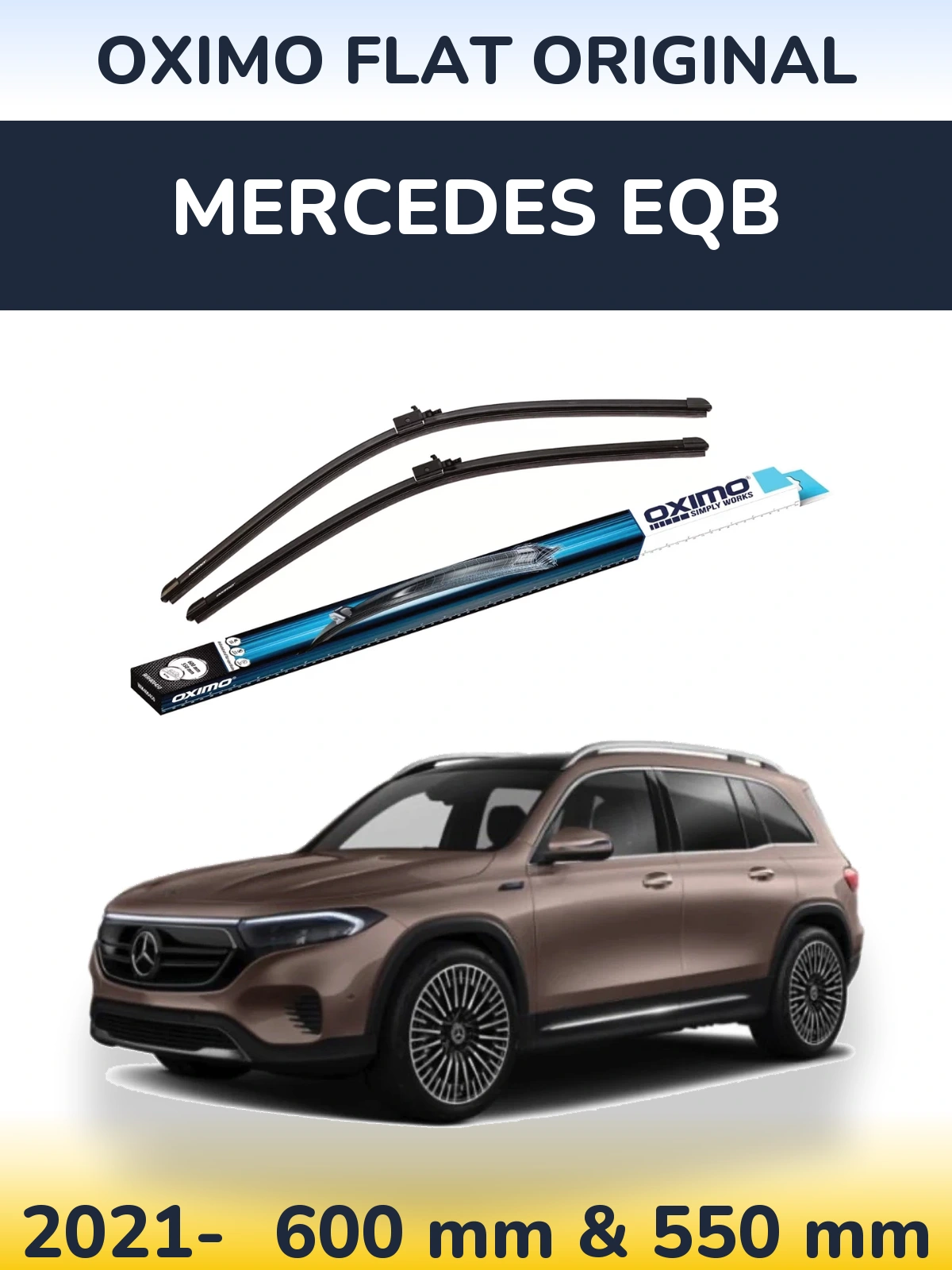 Ștergătoare Oximo Flat Original pentru Mercedes EQB