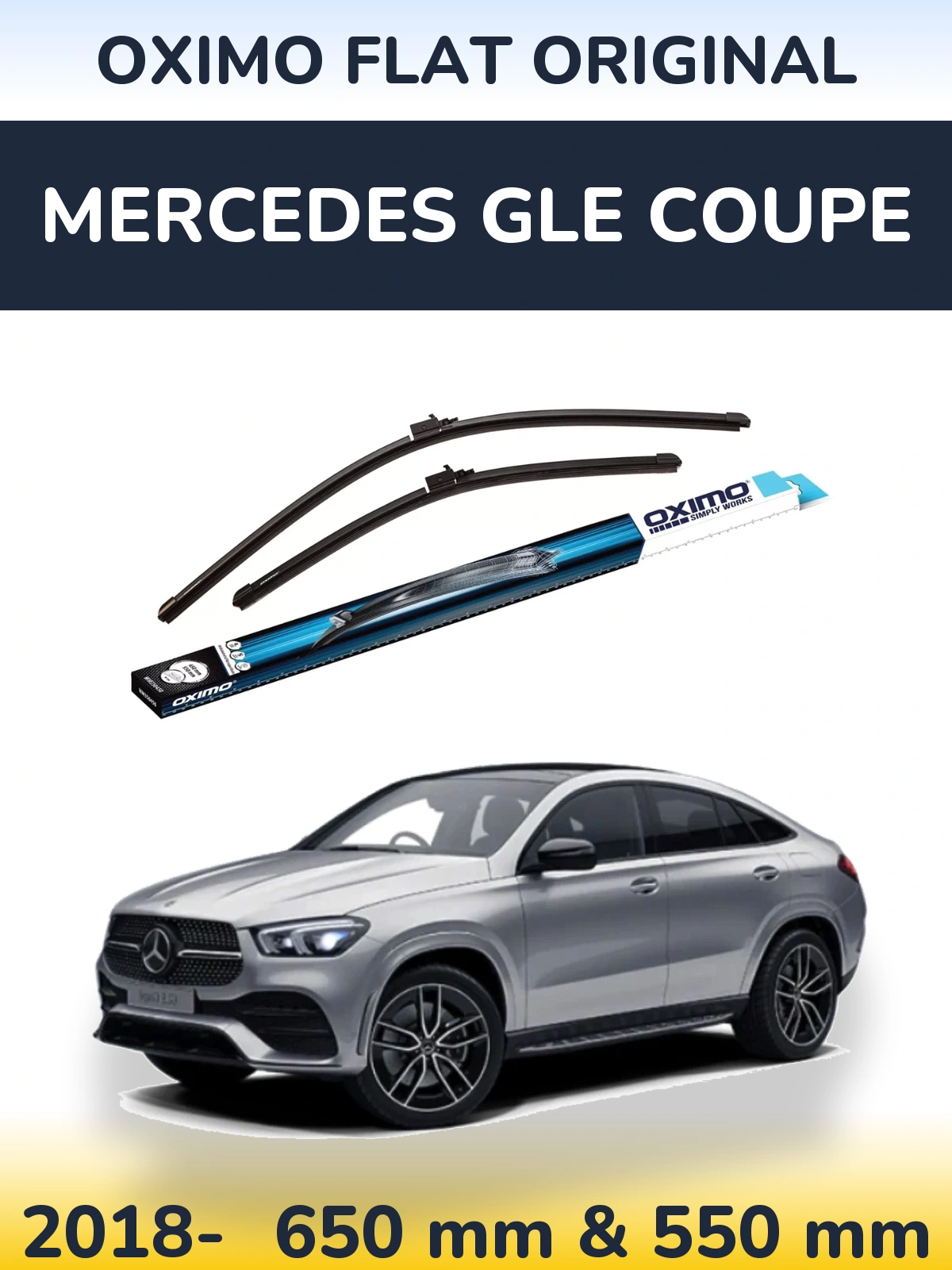 Ștergătoare Oximo Flat Original pentru Mercedes GLE Coupe