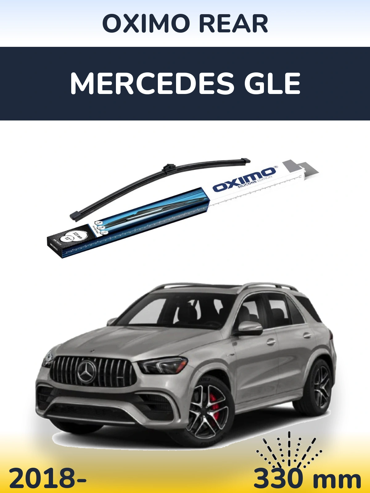 Ștergătoare Oximo Rear pentru Mercedes GLE