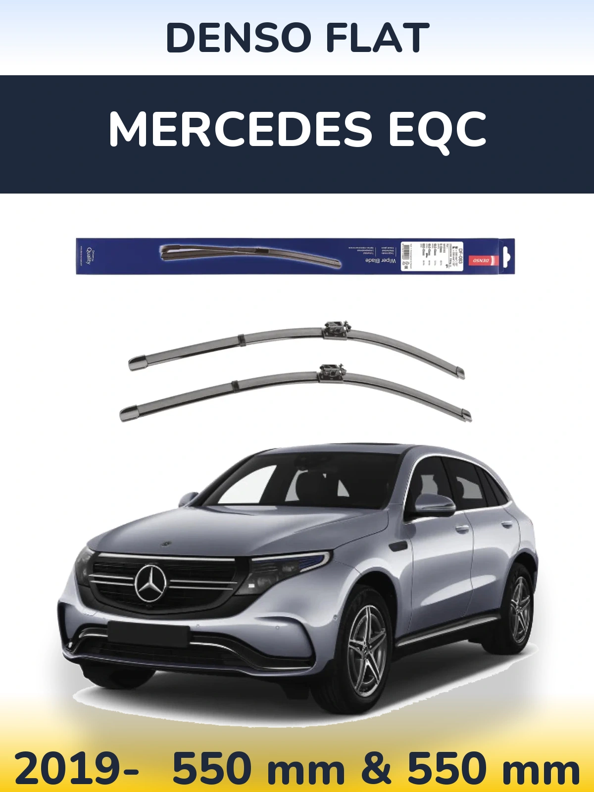 Ștergătoare Denso Flat pentru Mercedes EQC