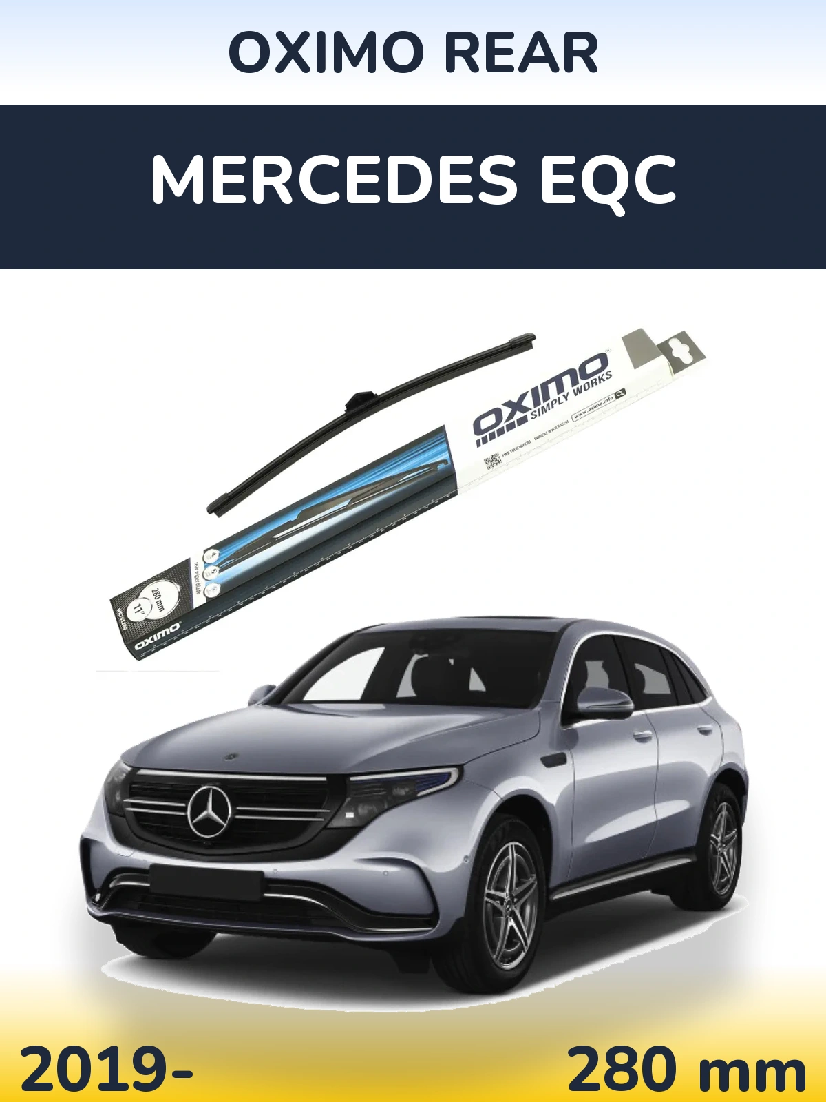 Ștergătoare Oximo Rear pentru Mercedes EQC