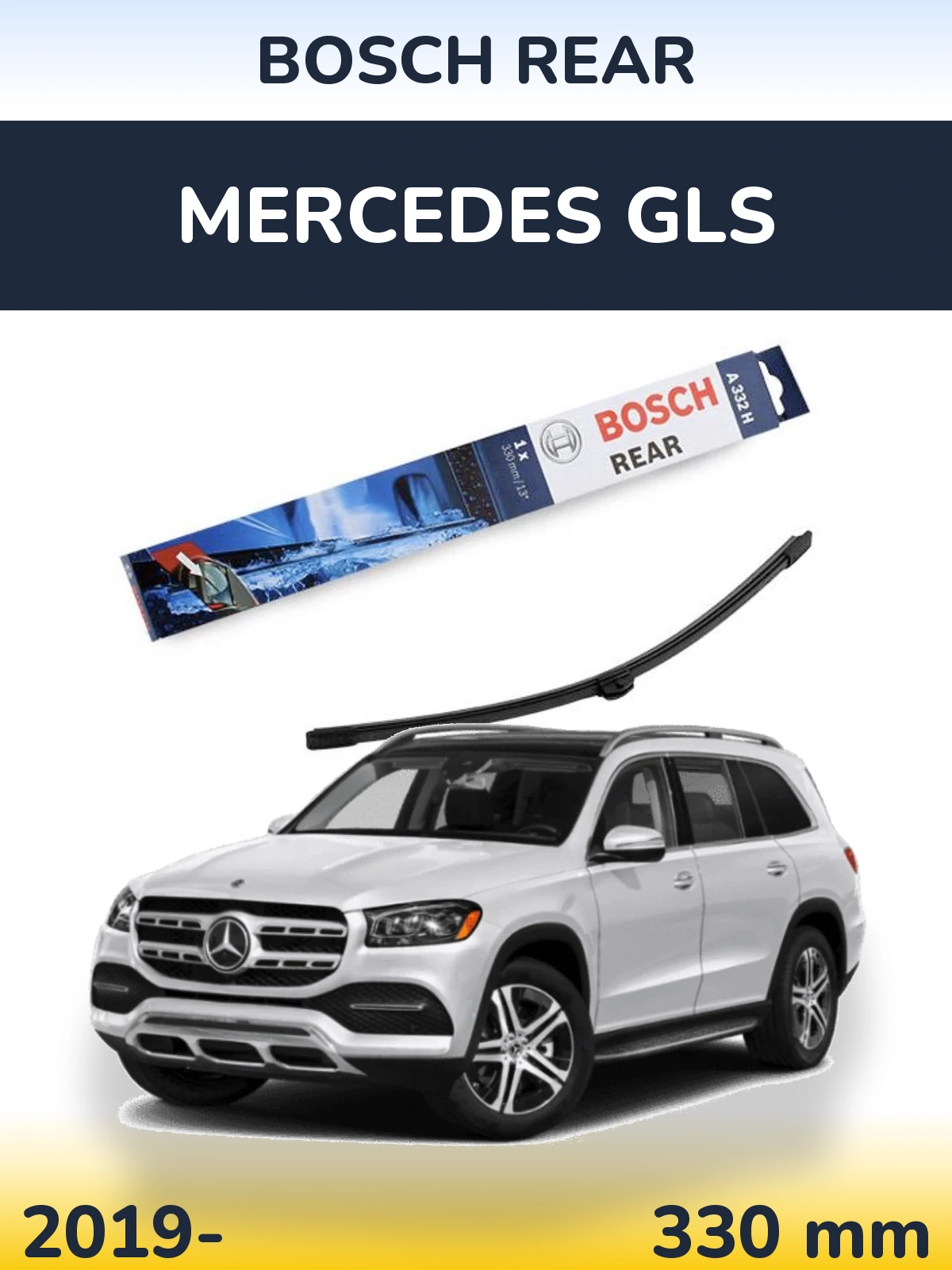 Ștergătoare BOSCH Rear pentru Mercedes GLS