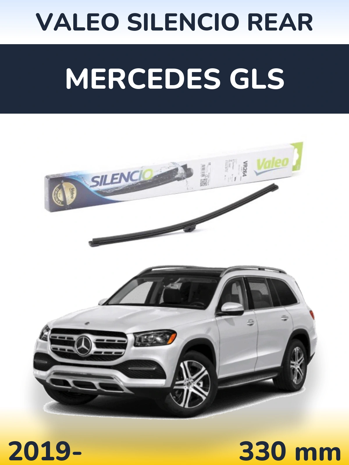 Ștergătoare Valeo Silencio Rear pentru Mercedes GLS