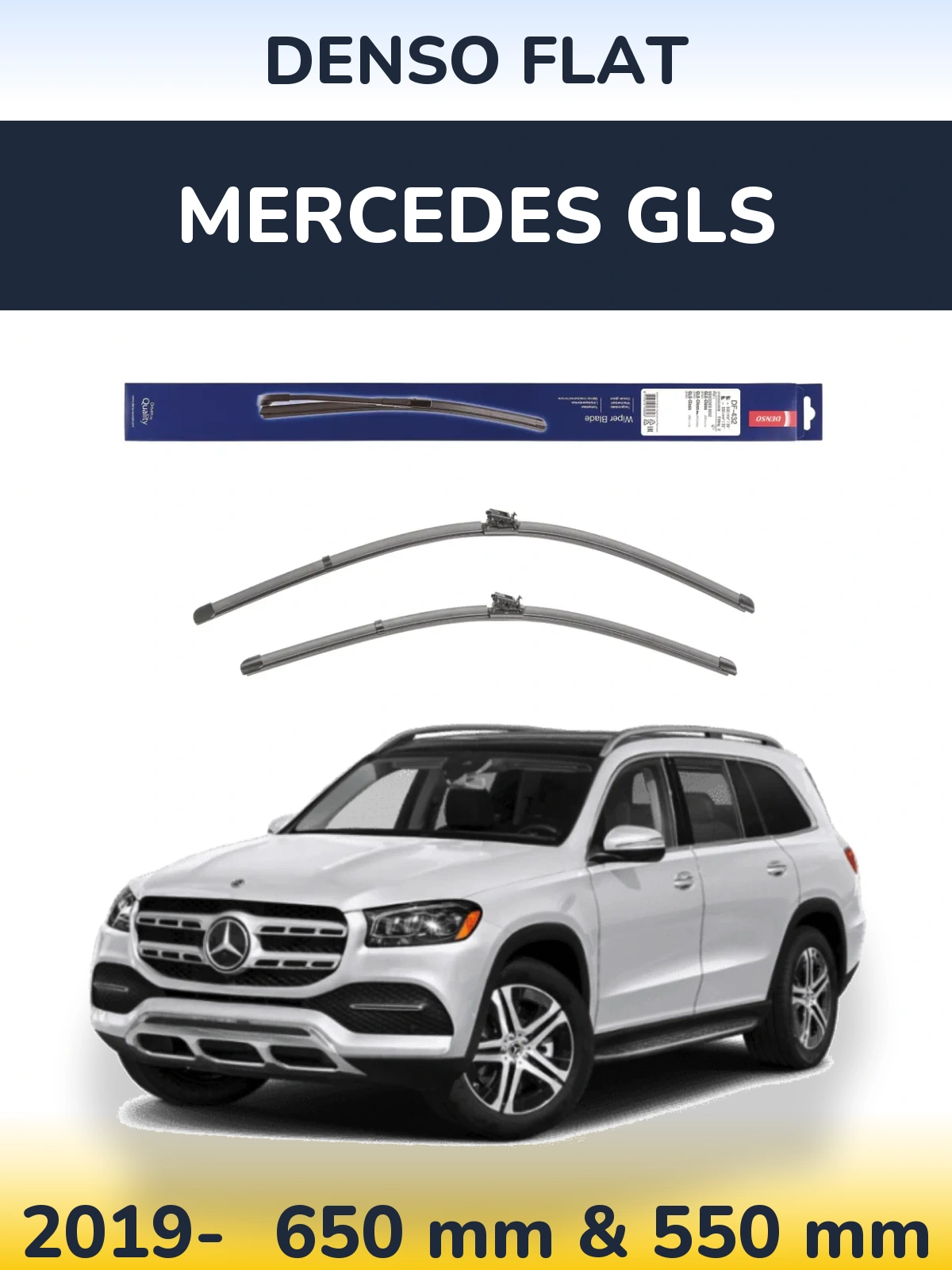Ștergătoare Denso Flat pentru Mercedes GLS