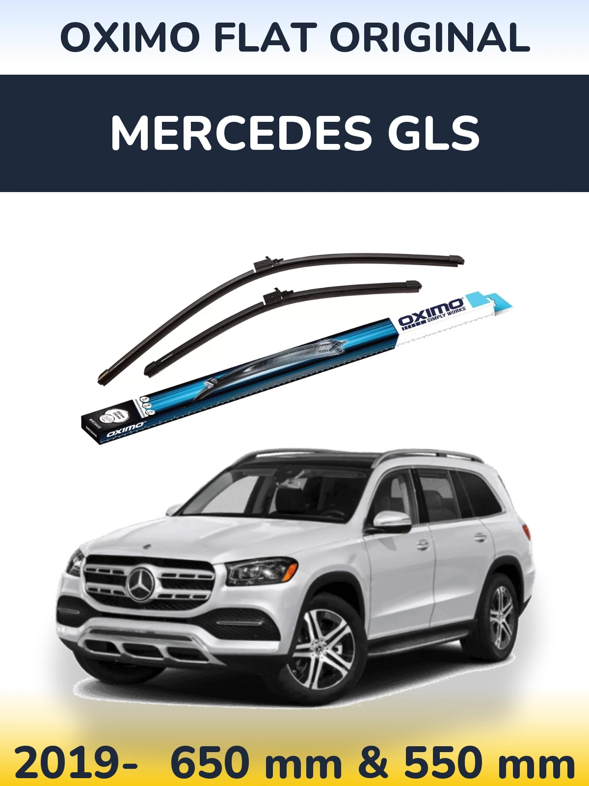 Ștergătoare Oximo Flat Original pentru Mercedes GLS