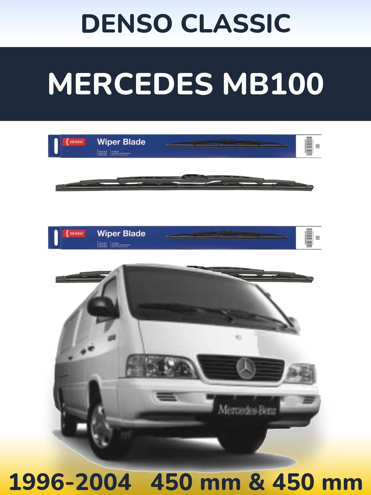 Ștergătoare Denso Classic pentru Mercedes MB100