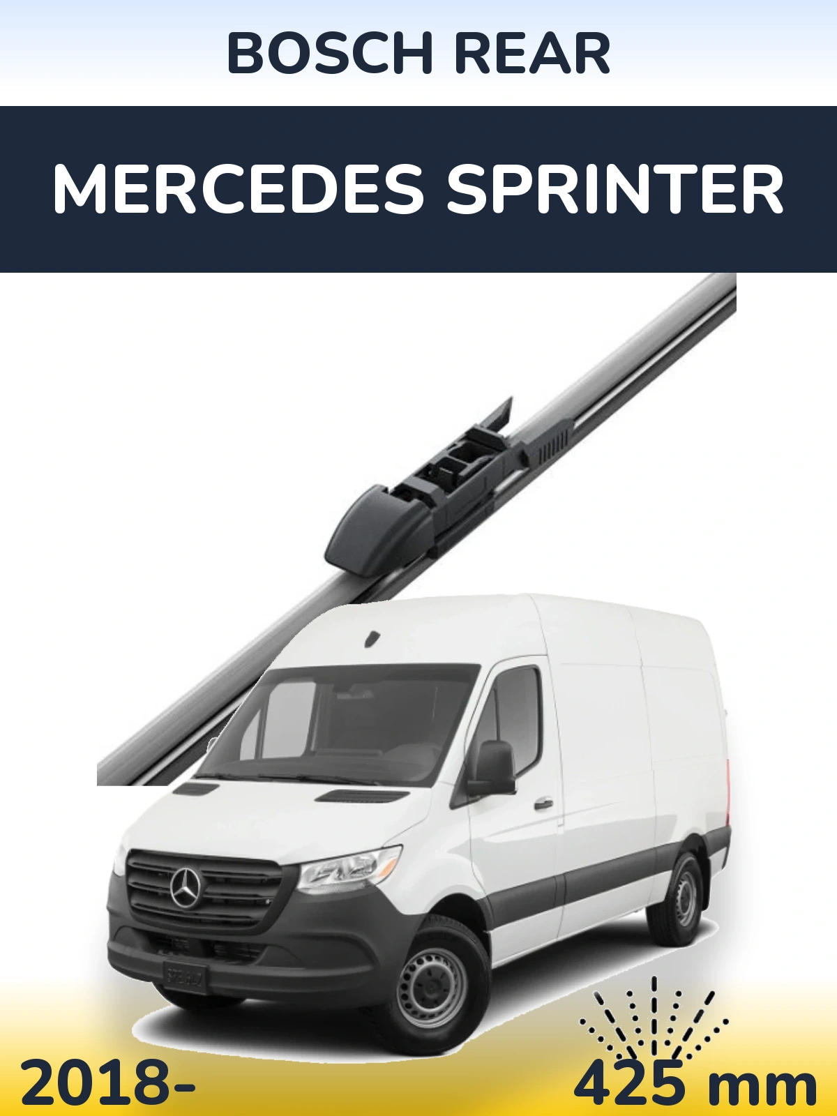 Ștergătoare BOSCH Rear pentru Mercedes Sprinter