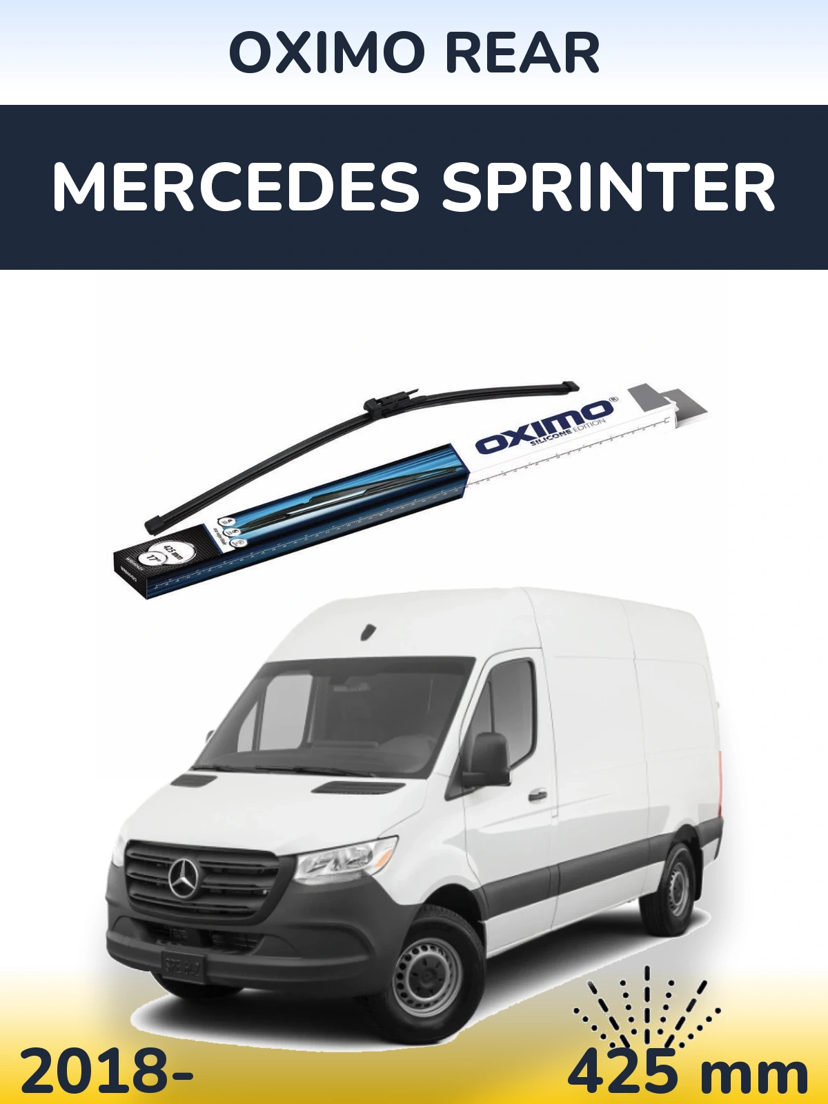Ștergătoare Oximo Rear pentru Mercedes Sprinter