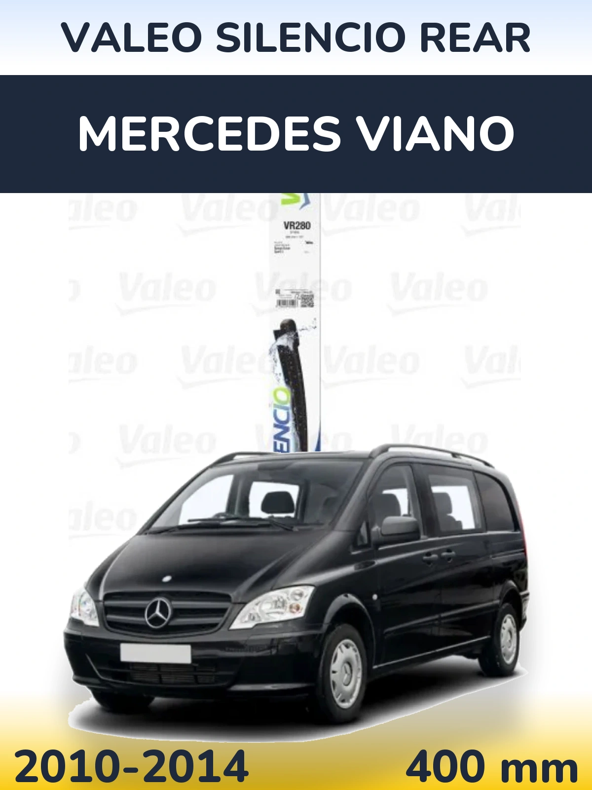 Ștergătoare Valeo Silencio Rear pentru Mercedes Viano