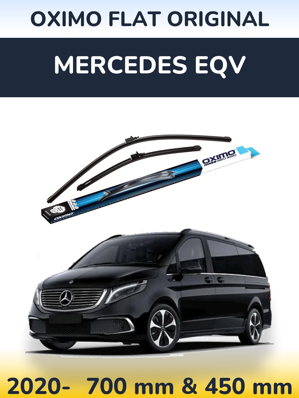 Ștergătoare Oximo Flat Original pentru Mercedes EQV