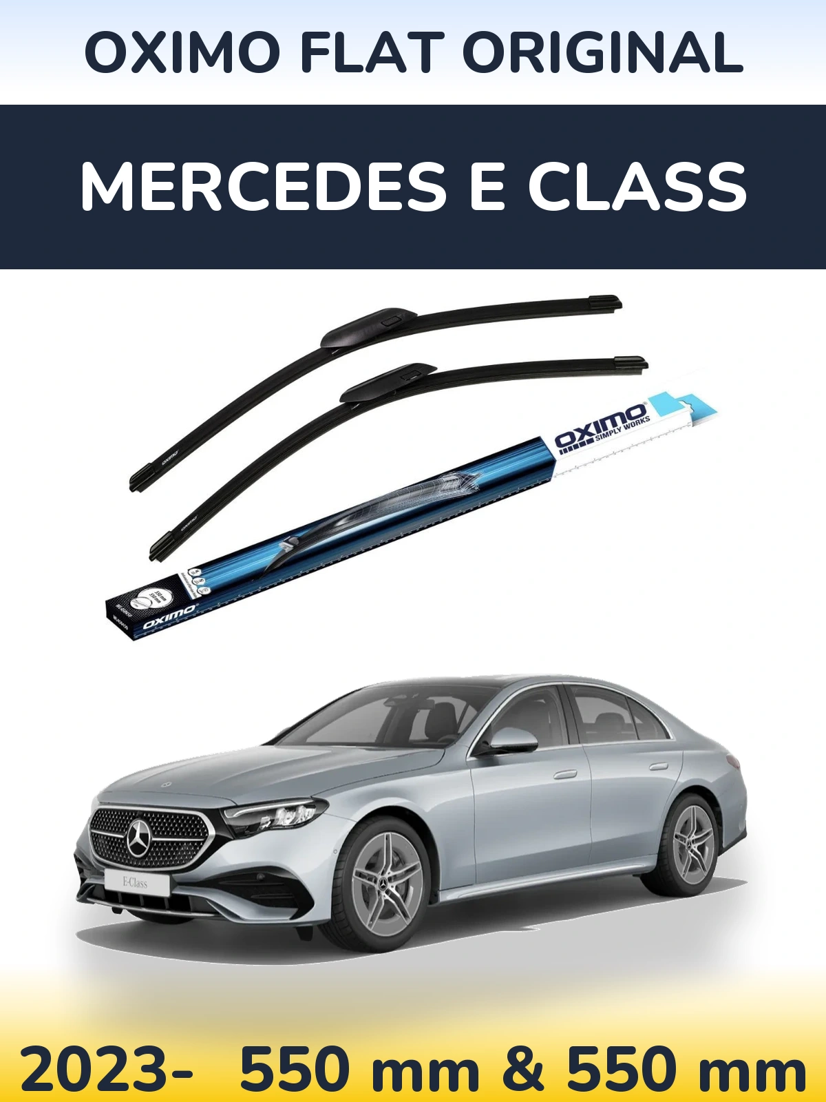 Ștergătoare Oximo Flat Original pentru Mercedes E Class