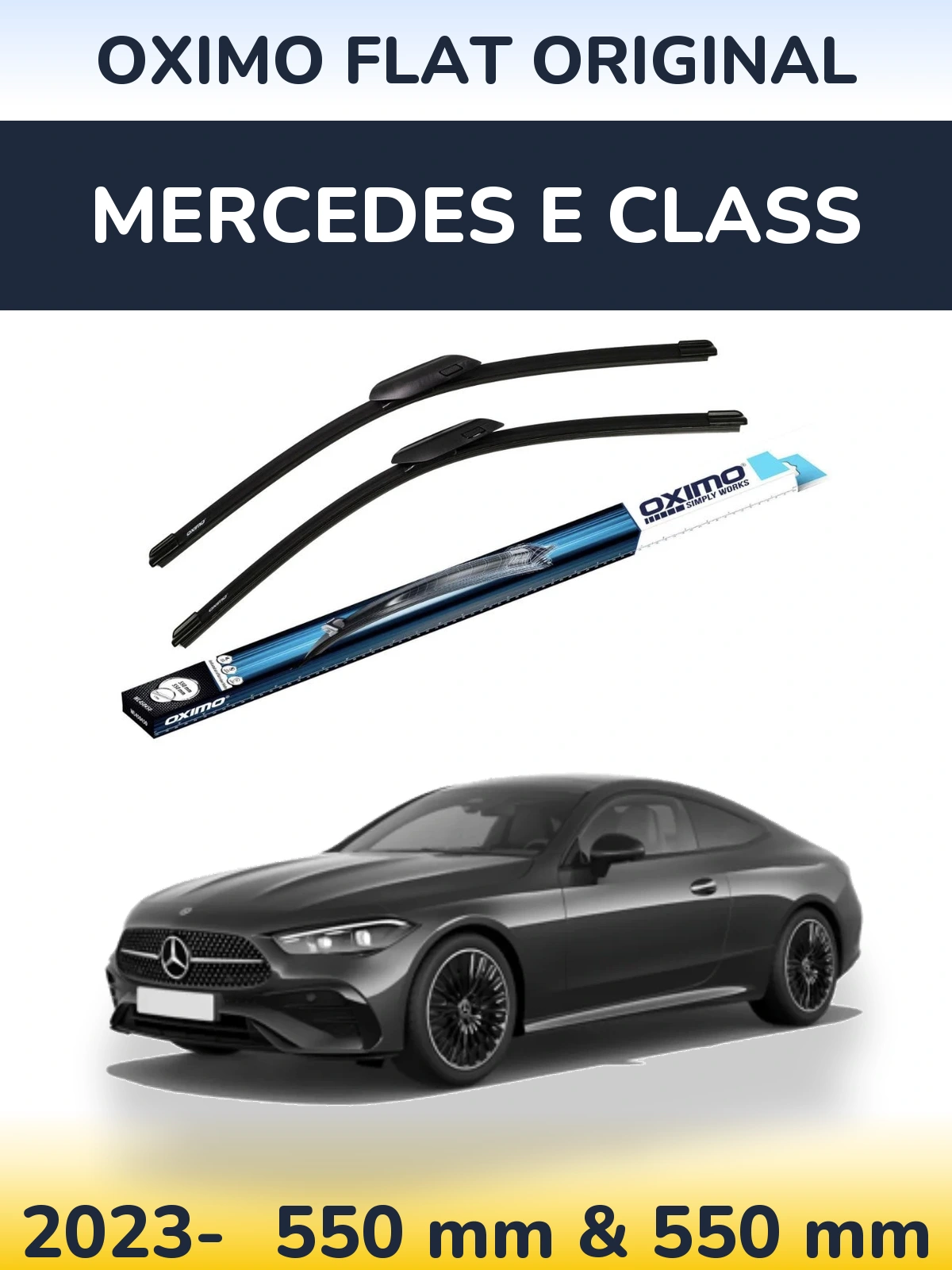 Ștergătoare Oximo Flat Original pentru Mercedes E Class