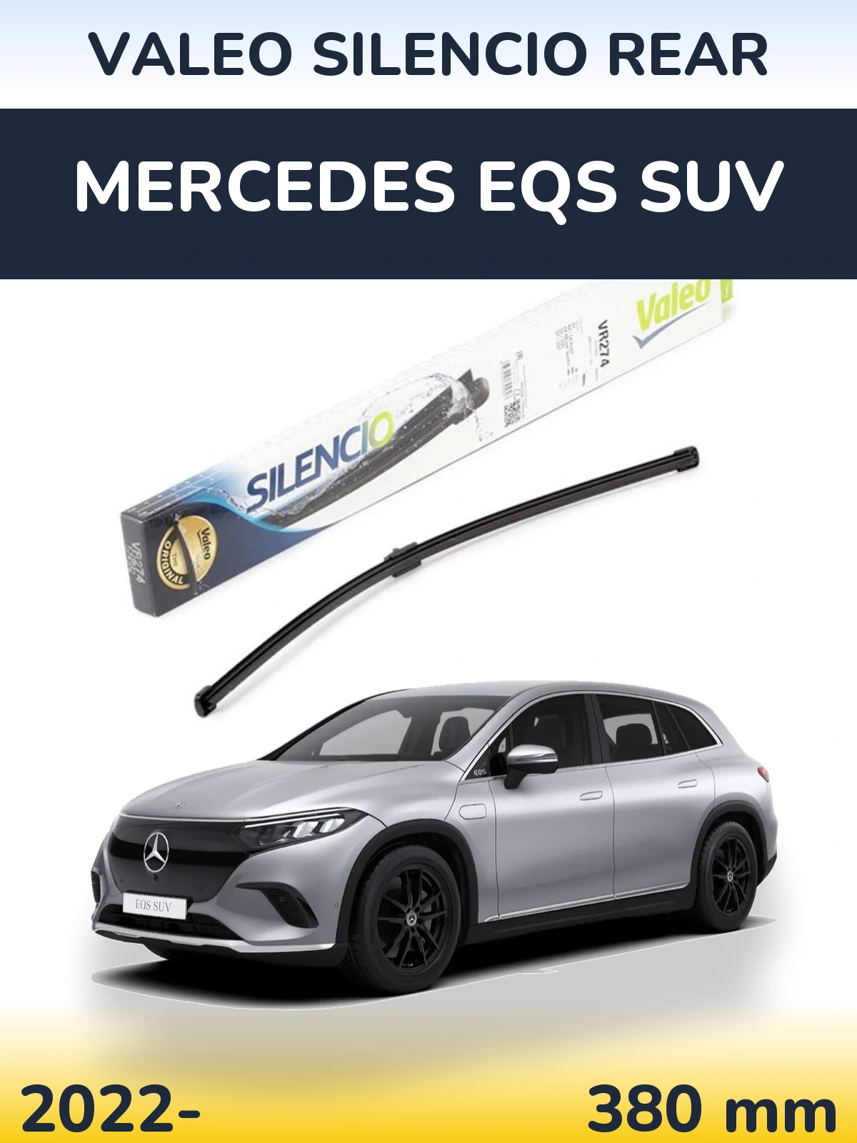 Ștergătoare Valeo Silencio Rear pentru Mercedes EQS SUV
