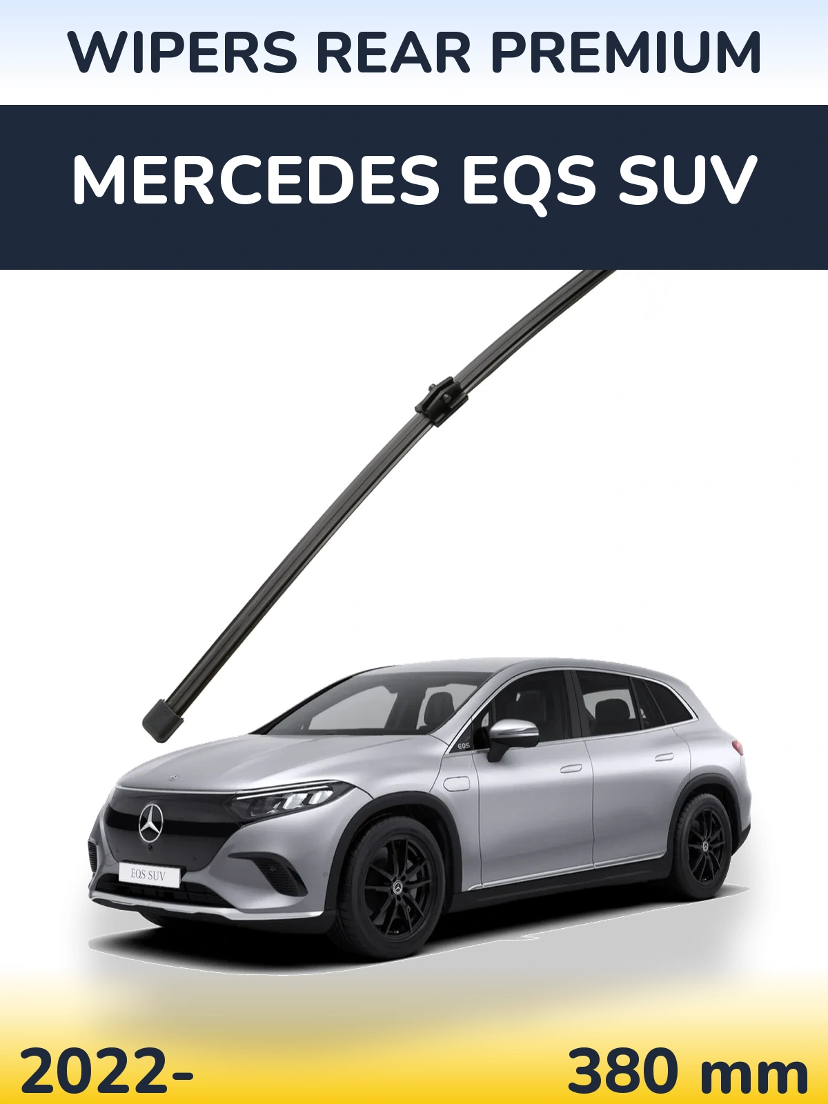 Ștergătoare WIPERS REAR PREMIUM pentru Mercedes EQS SUV