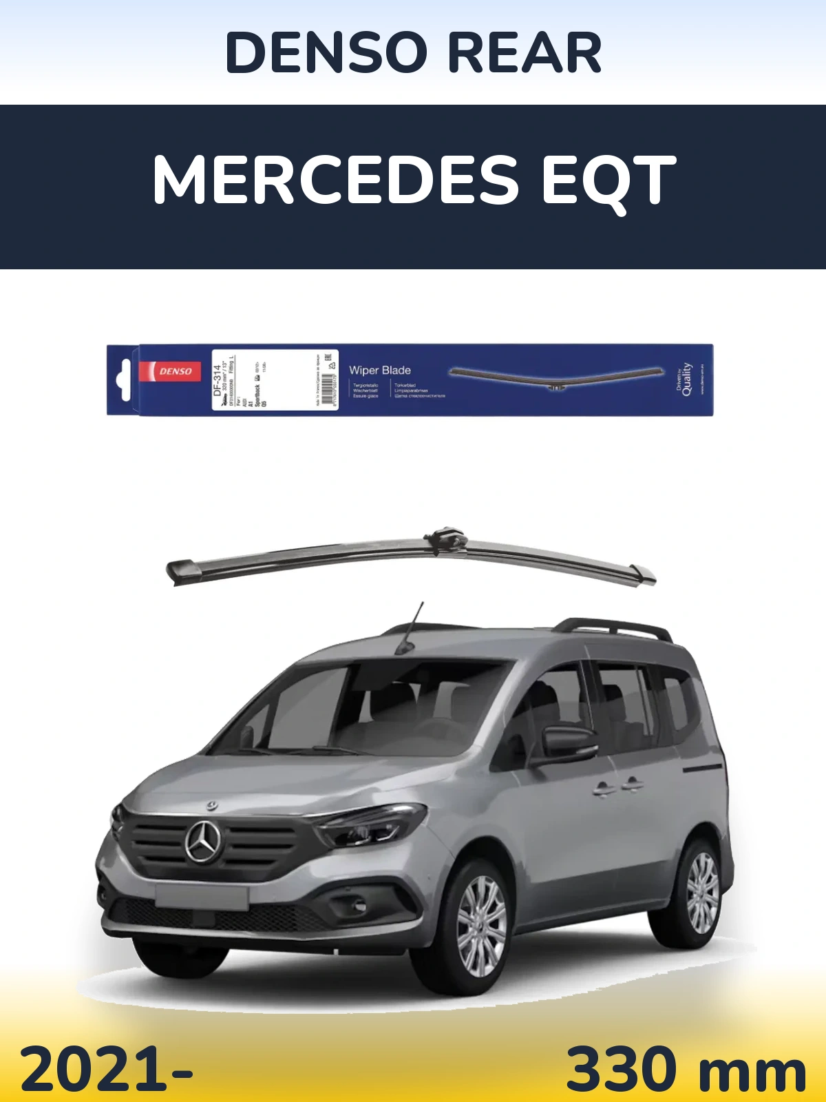 Ștergătoare Denso Rear pentru Mercedes EQT
