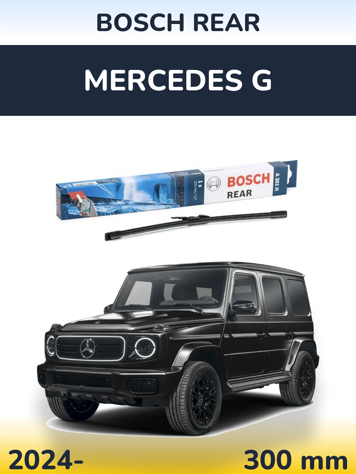 Ștergătoare BOSCH Rear pentru Mercedes G