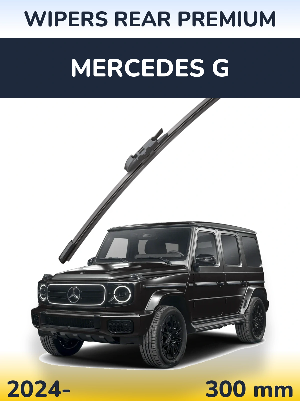 Ștergătoare WIPERS REAR PREMIUM pentru Mercedes G