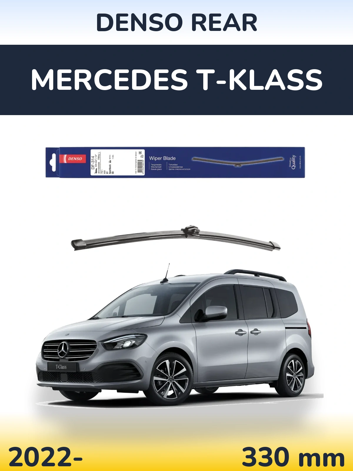 Ștergătoare Denso Rear pentru Mercedes T-Klass