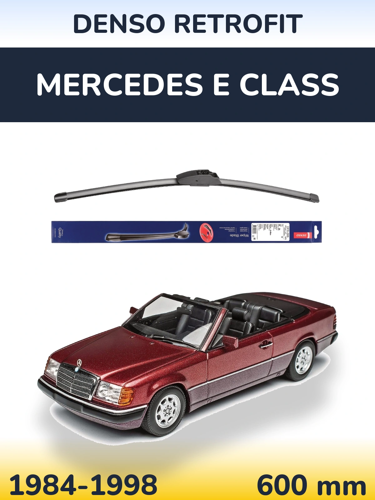 Ștergătoare Denso Retrofit pentru Mercedes E Class