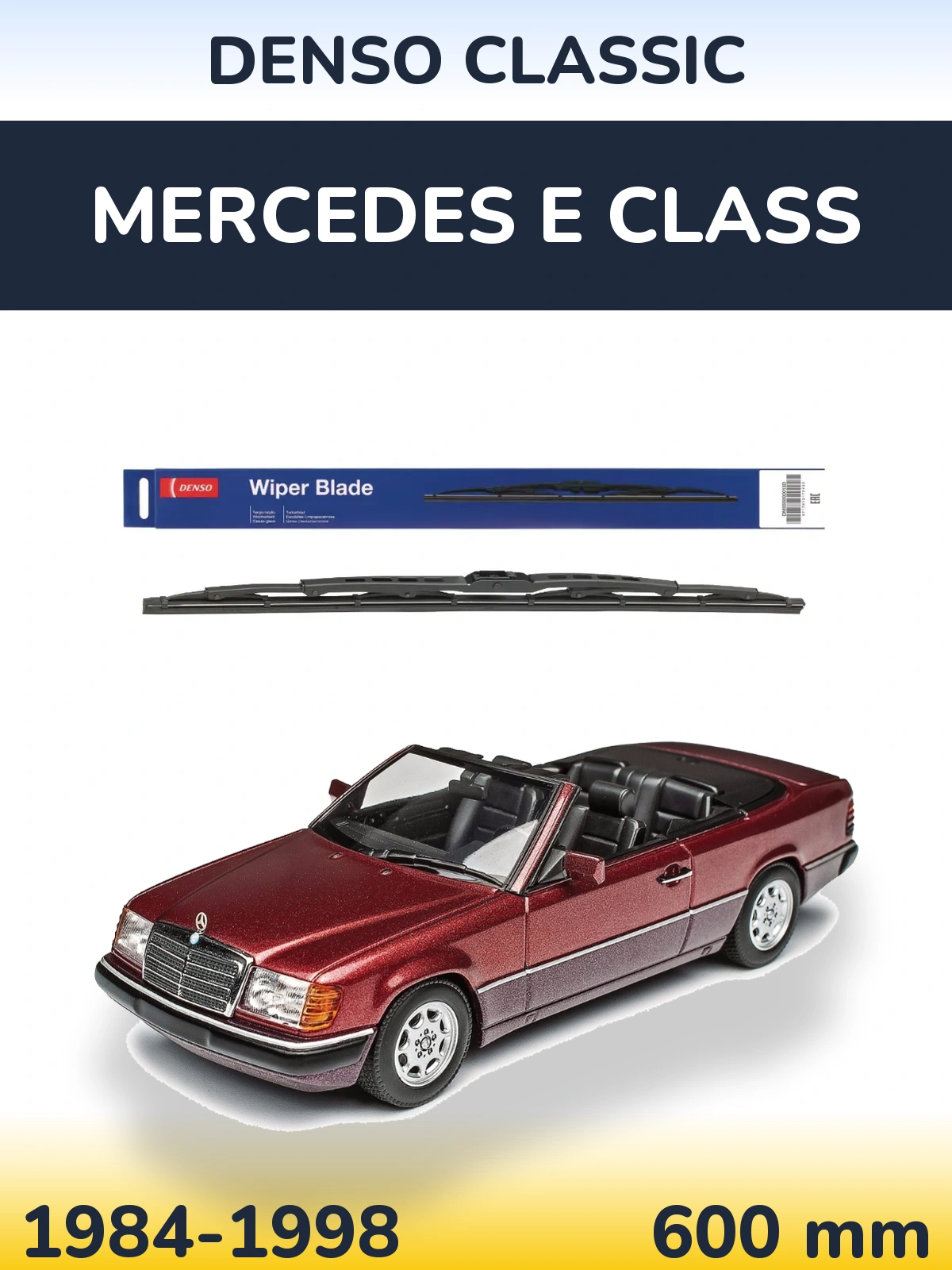 Ștergătoare Denso Classic pentru Mercedes E Class