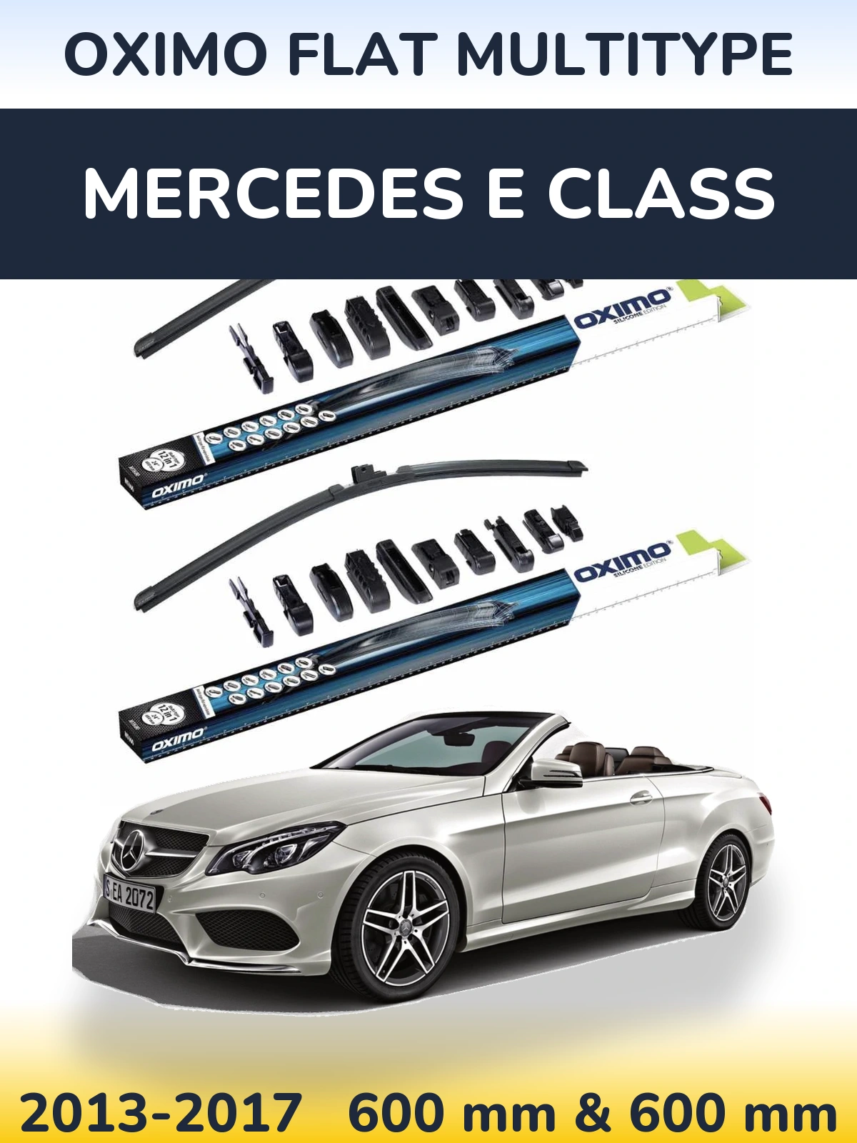 Ștergătoare Oximo Flat MultiTipe pentru Mercedes E Class
