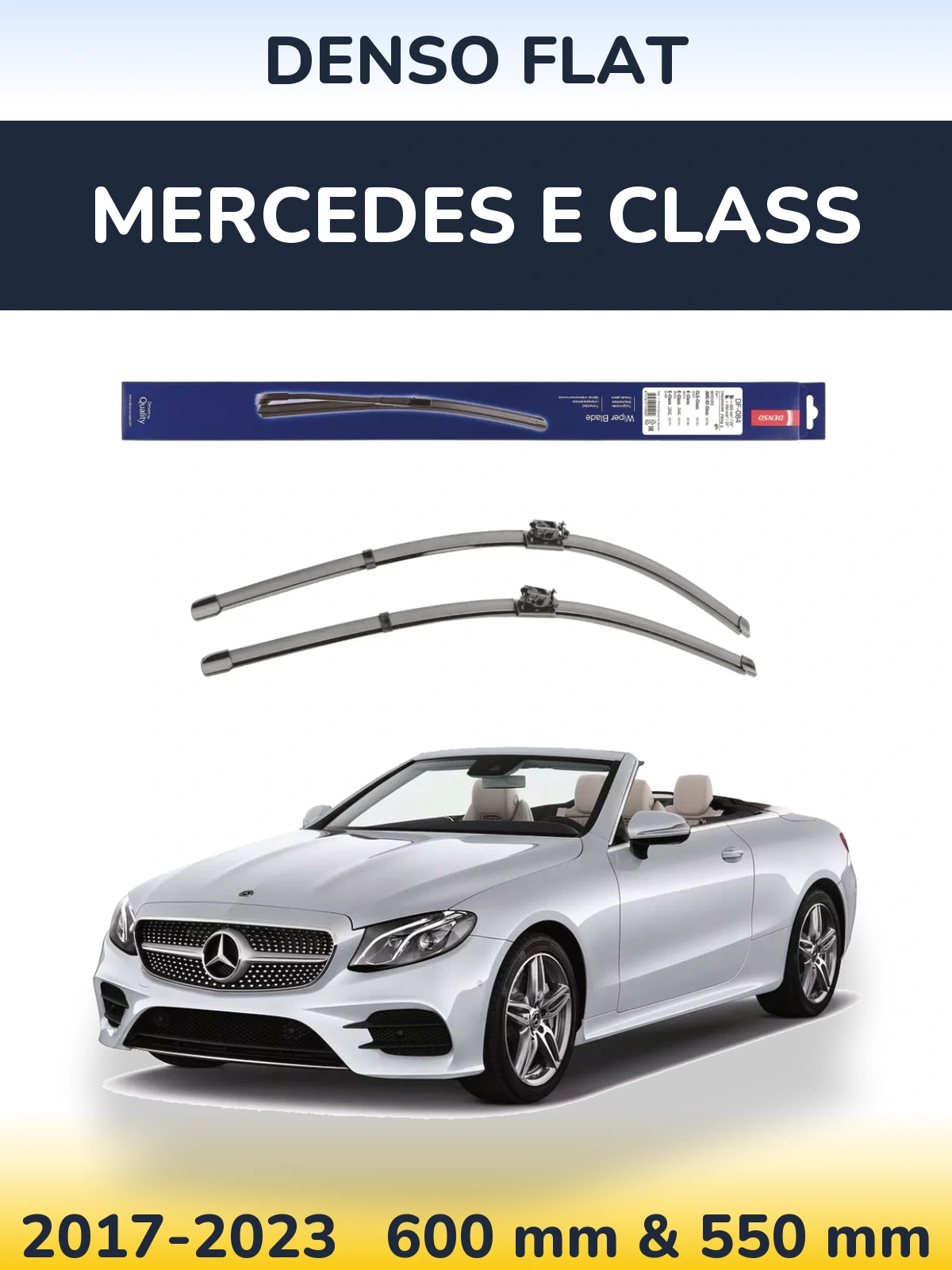 Ștergătoare Denso Flat pentru Mercedes E Class