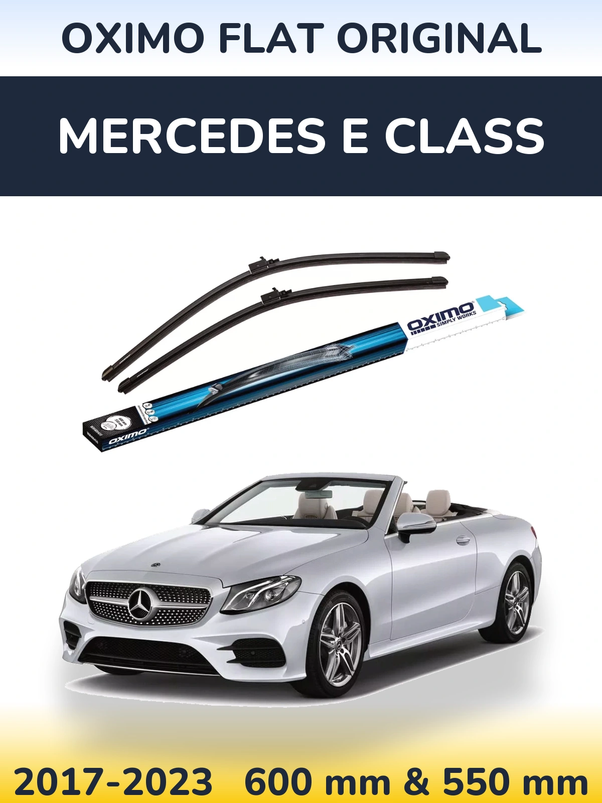 Ștergătoare Oximo Flat Original pentru Mercedes E Class