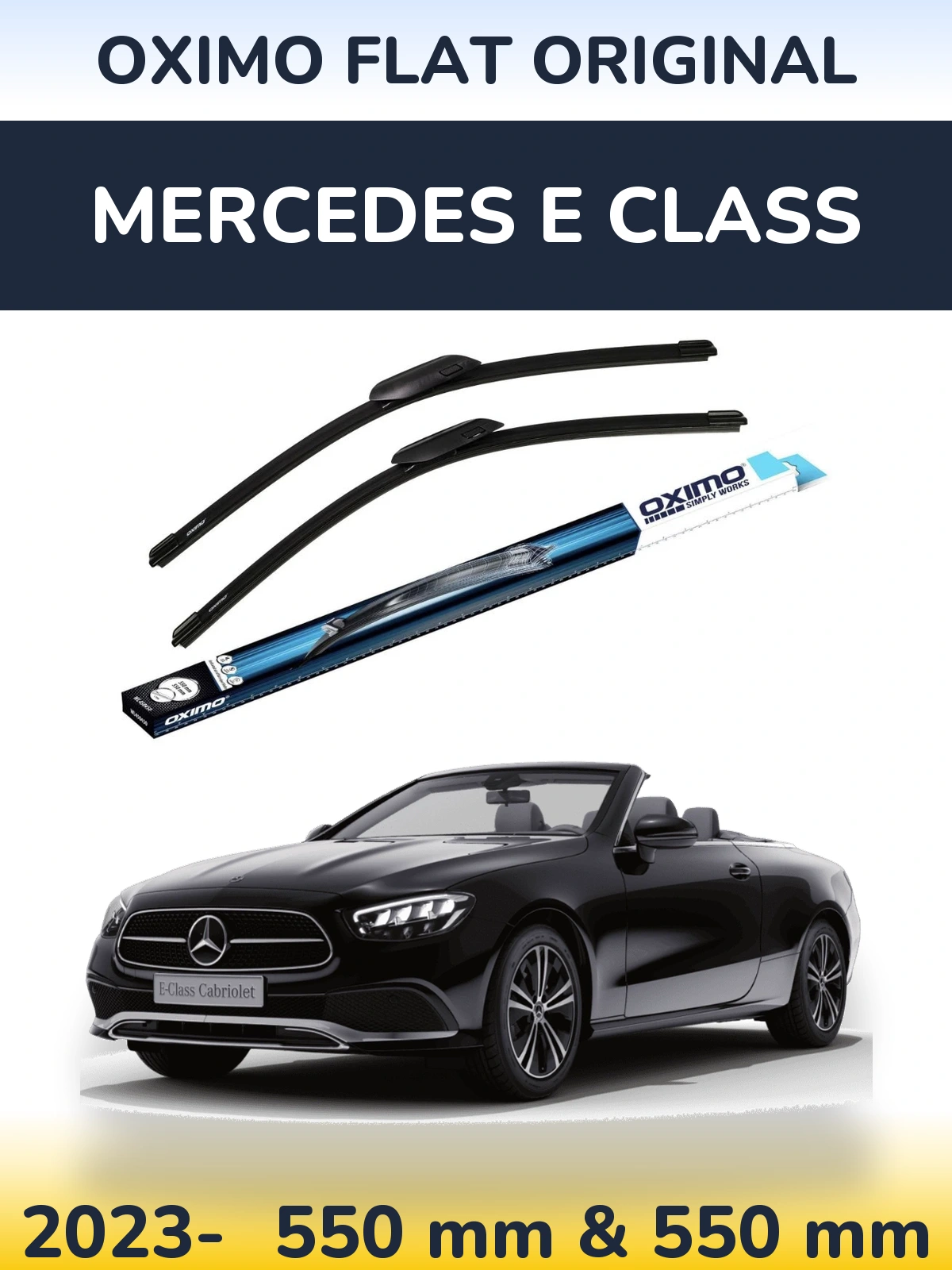 Ștergătoare Oximo Flat Original pentru Mercedes E Class