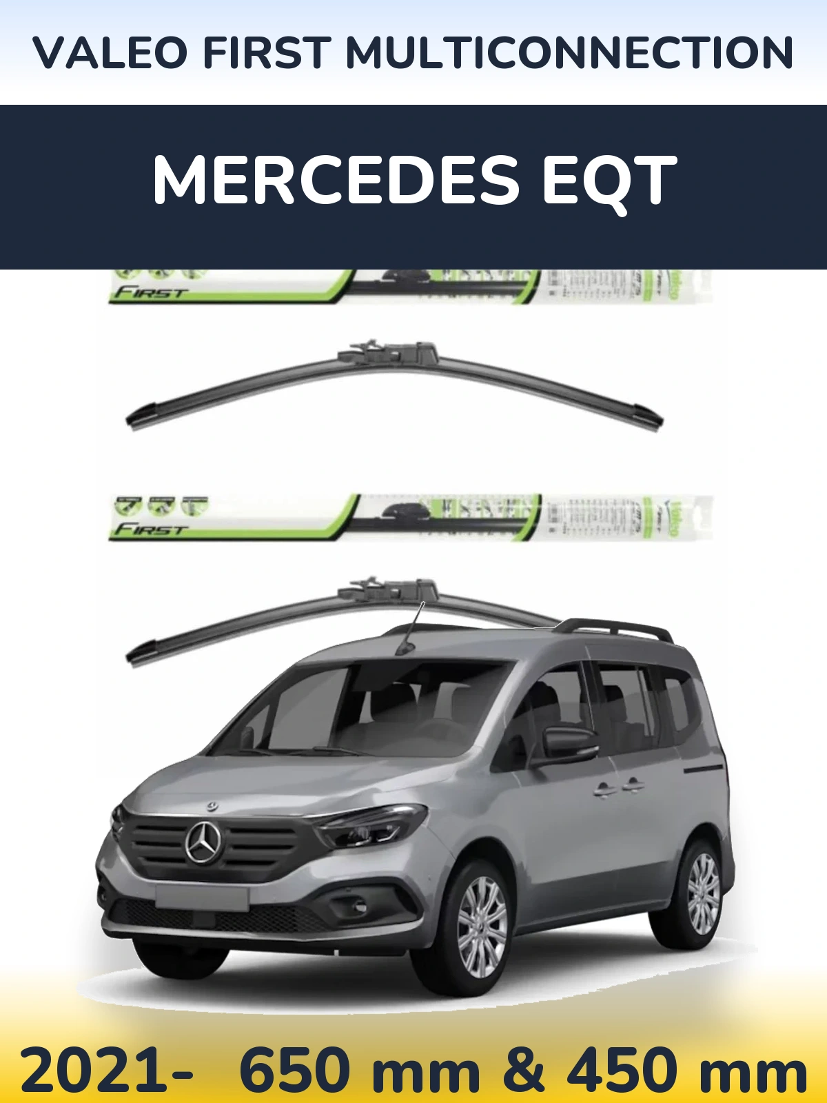 Ștergătoare Valeo First MultiConnection pentru Mercedes EQT